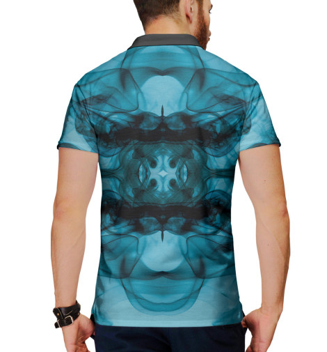 

Поло Print Bar, Белый, Волки