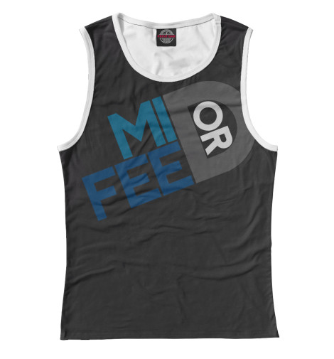 

Майки Print Bar, Белый, Mid or feed