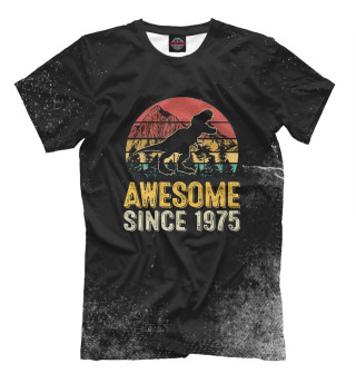 Футболка для мальчиков Retro Awesome Since 1975