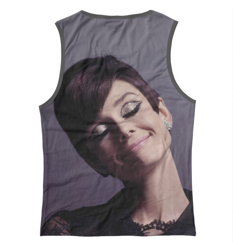 

Майки Print Bar, Белый, Одри Хепбёрн