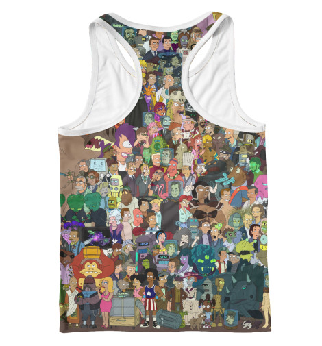 

Майки борцовки Print Bar, Белый, Все герои