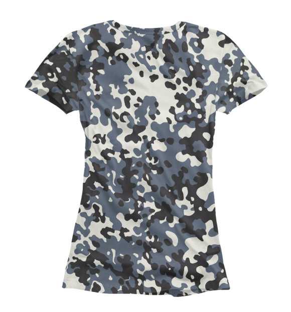 Женская футболка с изображением Диванные войска цвета Белый