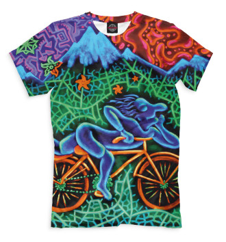 Мужская Футболка Psychedelic