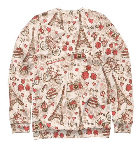 

Свитшоты Print Bar, Белый, Paris