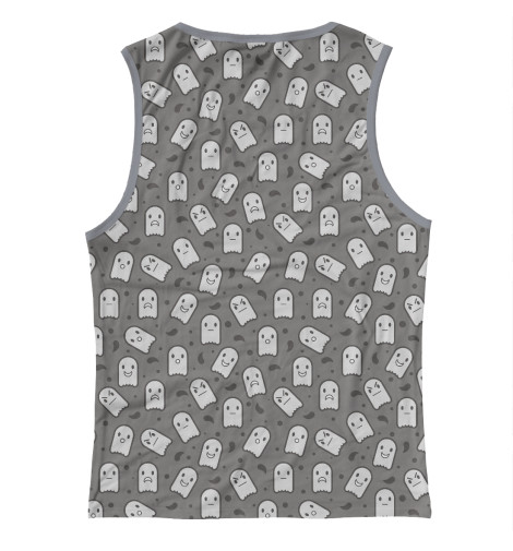 

Майки Print Bar, Белый, Призраки