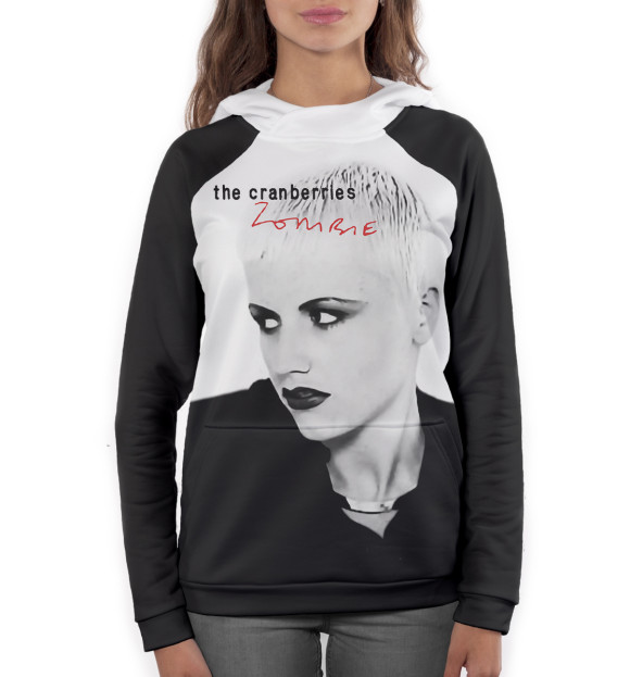 Женское худи с изображением The Cranberries цвета Белый