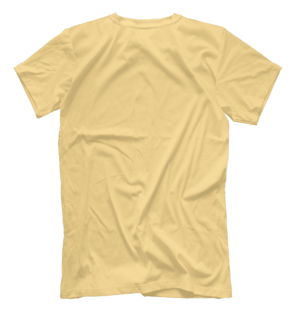 Мужская футболка с изображением Волна цвета Белый