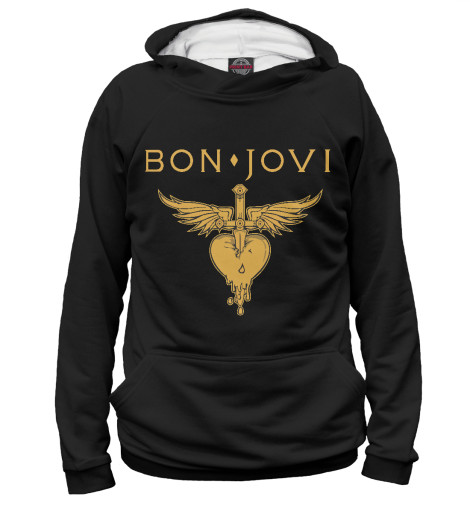 

Худи Print Bar, Белый, Bon Jovi