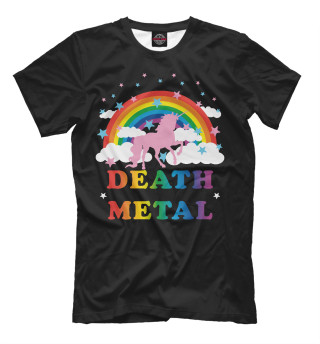 Мужская футболка Death metal