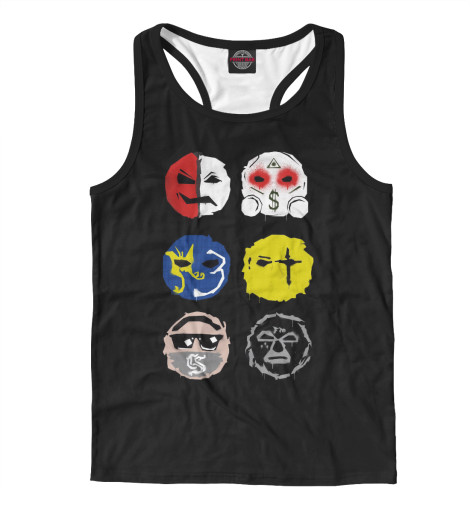 

Майки борцовки Print Bar, Белый, HU Notes from the Underground