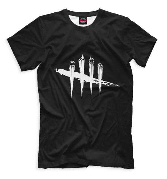 Мужская футболка с изображением Dead by Daylight цвета Черный