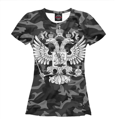 

Футболки Print Bar, Белый, Герб и камуфляж