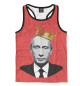 Мужская майка-борцовка Putin King
