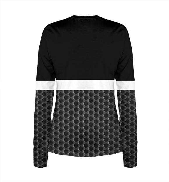 Женский лонгслив с изображением LADA цвета Белый