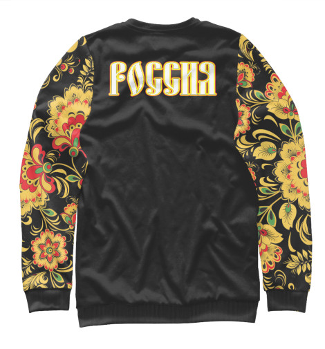

Свитшоты Print Bar, Белый, Россия Хохлома