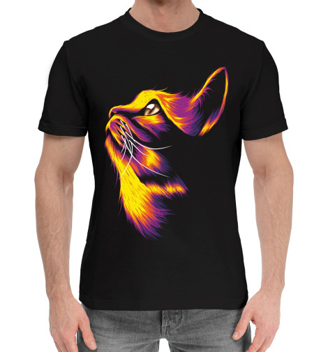 хлопковые футболки print bar кот программист Хлопковые футболки Print Bar Умный кот