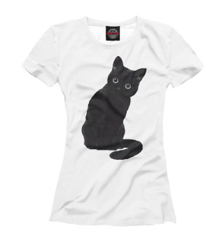 Футболка для девочек Black Cat