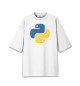 Женская футболка оверсайз Python