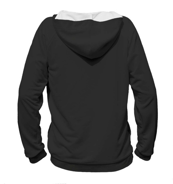 Женское худи с изображением Крым цвета Белый