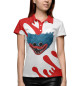 Женское поло Huggy smile head
