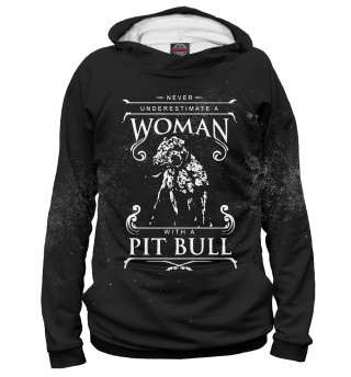 Мужское худи Woman PIT BULL