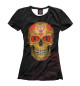 Футболка для девочек Red Eyed Sugar Skull Zombi