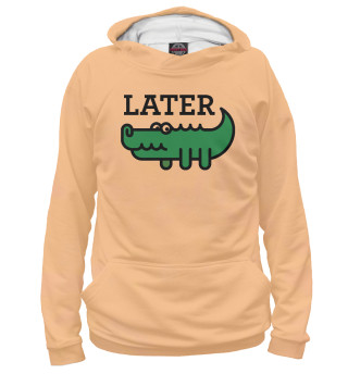 Худи для девочки Later Gator