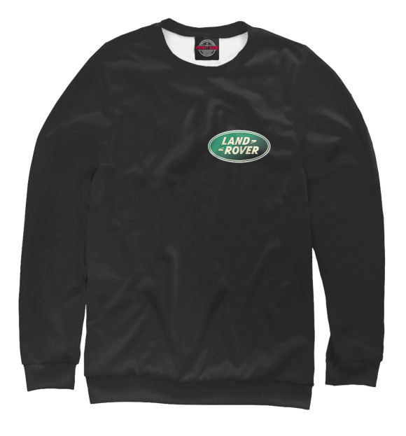 Свитшот для мальчиков с изображением Land Rover цвета Белый