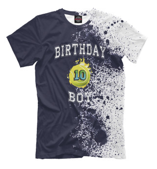 Футболка для мальчиков 10th Birthday Boy Tennis
