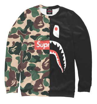 Свитшот для девочек BAPE