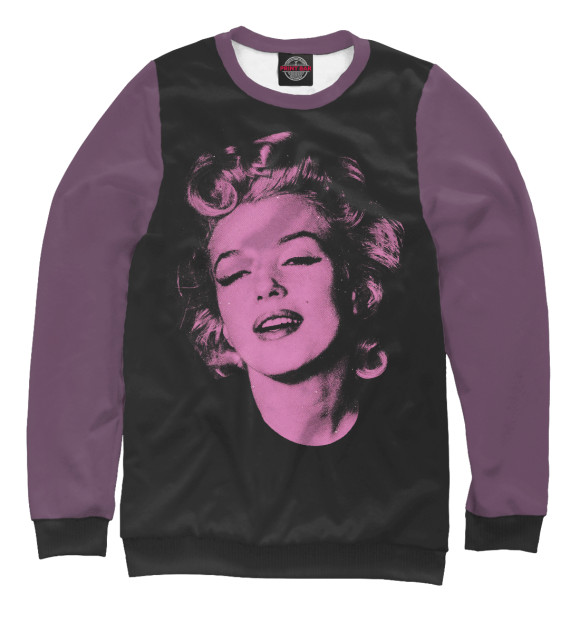Свитшот для мальчиков с изображением Marilyn hope цвета Белый