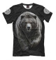 Мужская футболка Медведь - грозное воплощение Велеса