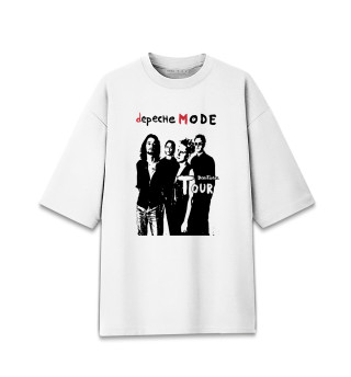 Женская футболка оверсайз Depeche Mode