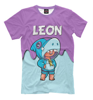 Мужская футболка Brawl Stars Leon