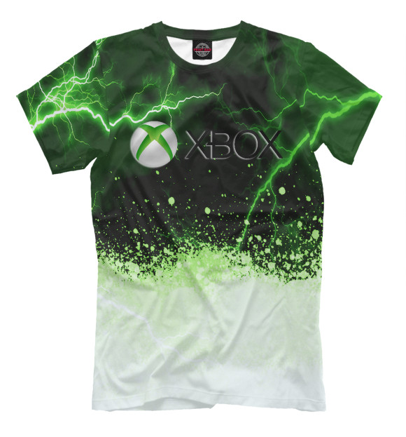 Мужская футболка с изображением Xbox цвета Белый