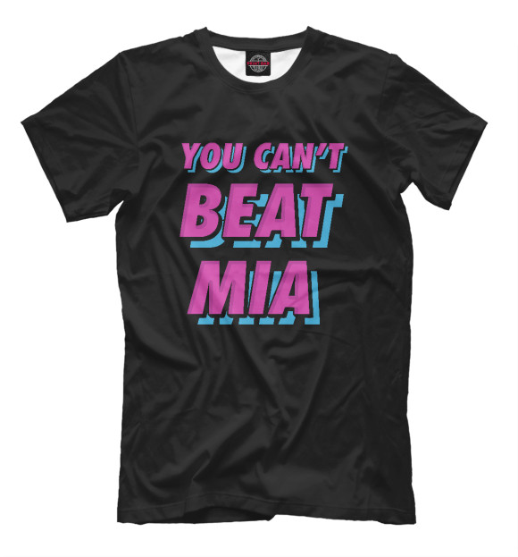 Футболка для мальчиков с изображением You Can't Beat Maimi цвета Белый