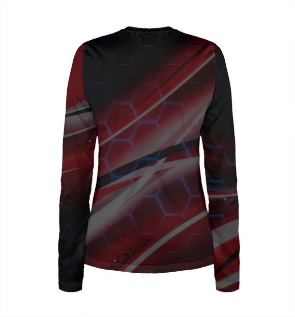 Женский лонгслив с притом Brawl Stars: Crow цвета Белый Женский лонгслив с изображением Brawl Stars: Crow цвета Белый