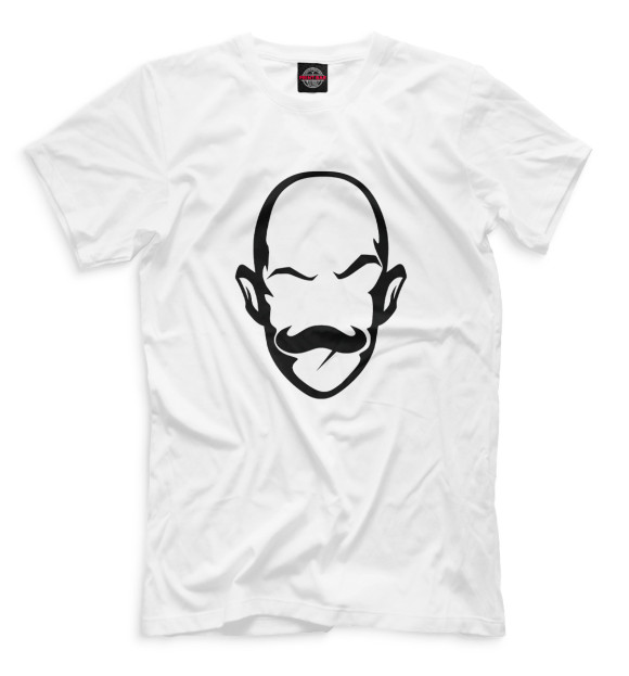 Мужская футболка с изображением Виктор Блуд цвета Белый