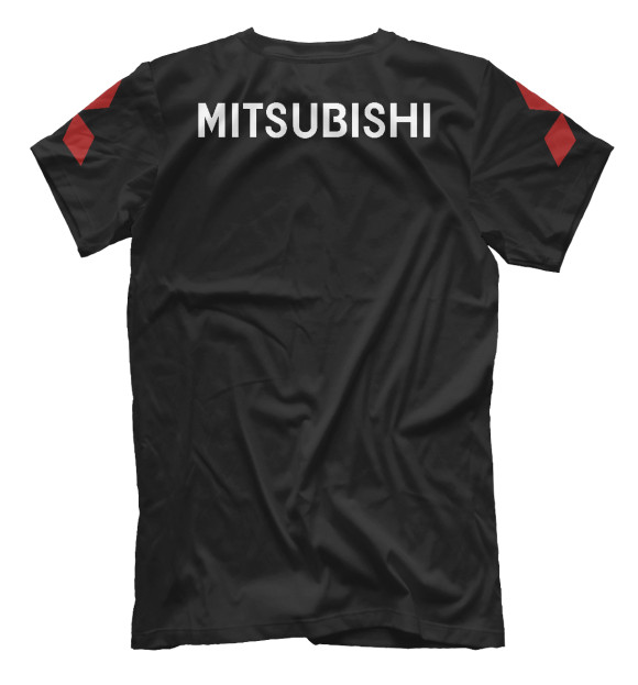 Футболка для мальчиков с изображением Mitsubishi цвета Белый