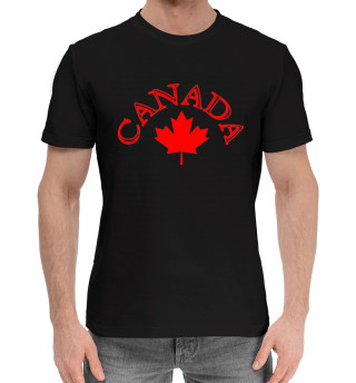 Хлопковая футболка для мальчиков Canada