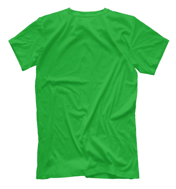 Мужская футболка с изображением Эколог цвета Белый