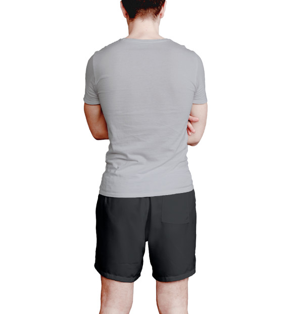 Мужские шорты с изображением Гостевая ЧМ 2018 цвета Белый