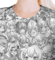 Футболка для девочек Ahegao (Ахегао)