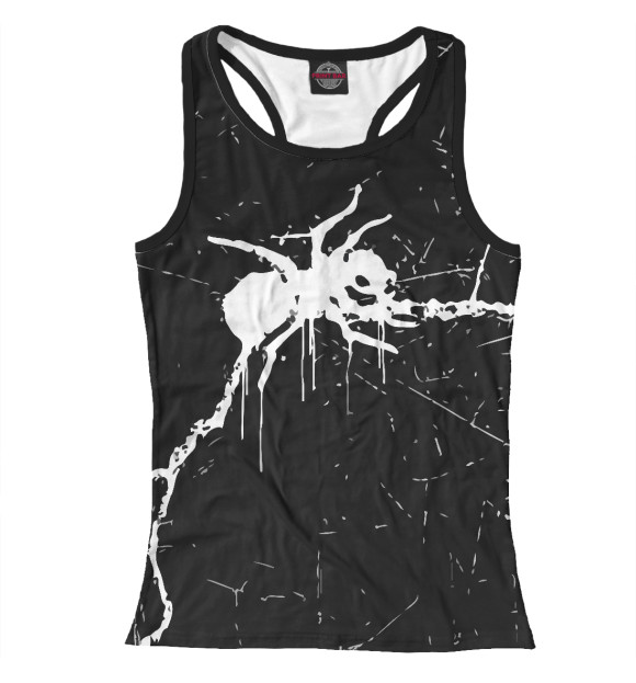 Женская майка-борцовка с притом The Prodigy цвета Белый Женская майка-борцовка с изображением The Prodigy цвета Белый