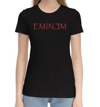 Женская хлопковая футболка Eminem