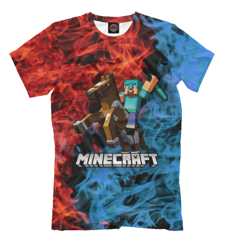 Футболки Print Bar МАЙНКРАФТ MINECRAFT футболки print bar minecraft pro gaming пурпурный дым