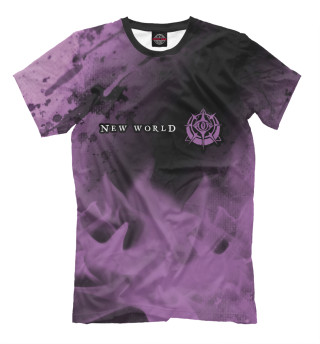Мужская футболка New World - Ковенанты - Пламя