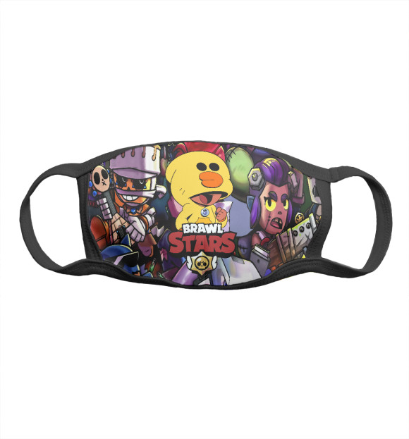 Маска тканевая с притом Leon Sally цвета Белый Маска тканевая с изображением Leon Sally цвета Белый