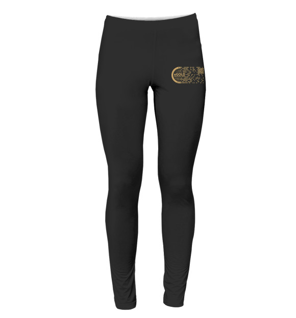 Леггинсы с изображением Gold stablecoin eGOLD цвета Белый