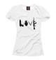 Женская футболка Banksy LOVE